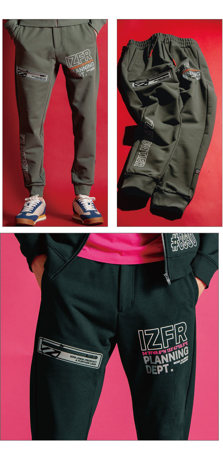 アイズフロンティア IZ FRONTIER P.D.ストレッチスウェットジョガー