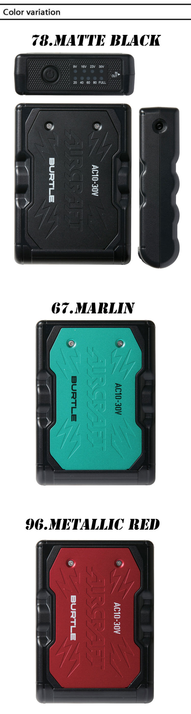 ペルチェファン+新型30Vバッテリセット AC10 IC10-1 バートル エアークラフト アイスクラフト