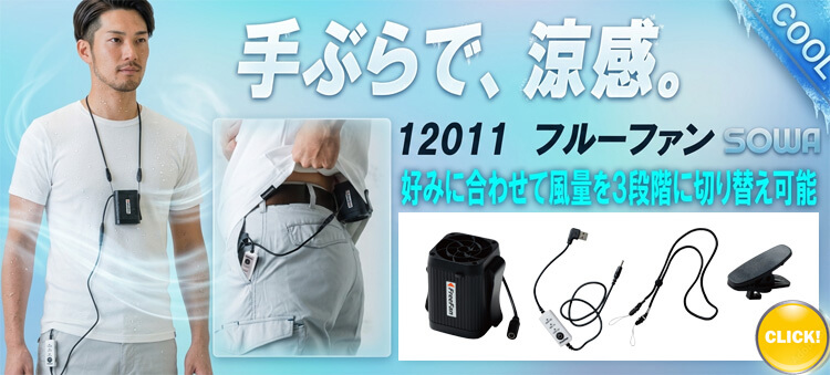 桑和 SOWA 12011 フリーファン バナー