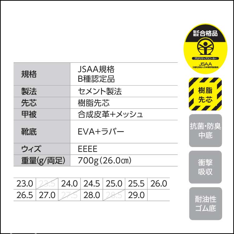 ジーベック85407セフティシューズ｜作業服・作業着の総合通販専門店【ミチオショップ】