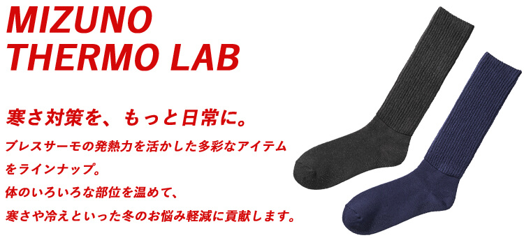 ミズノ MIZUNO ブレスサーモ ハイソックス C2JX1602 靴下