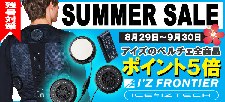 サマーセール　アイズフロンティア　ペルチェセット